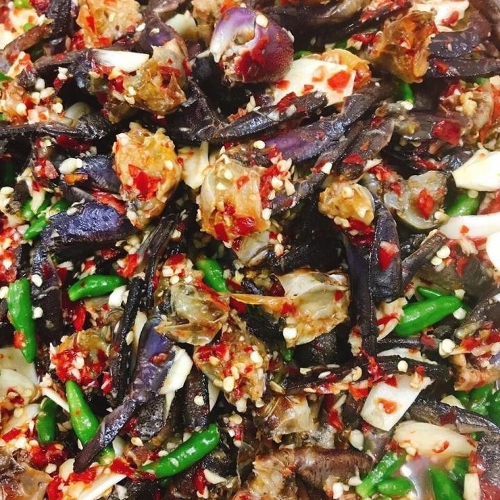 Ba khía trộn đơn giản nhưng gây nghiện, ăn ngày mưa đưa cơm phải biết-6