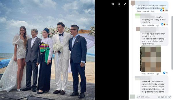 Bùi Tiến Dũng mặc quần nhàu, đi giày lệch tông đám cưới mẫu Tây-3