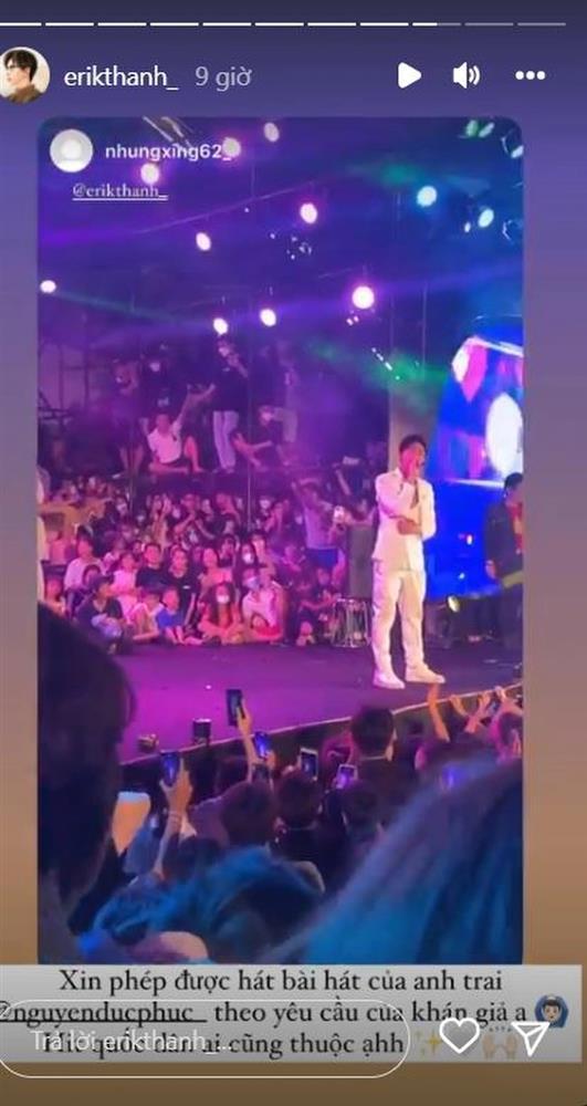 Khán giả yêu cầu hát hit Đức Phúc, Erik phải lật đật làm một điều-5