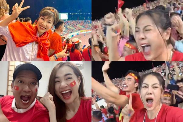 Cổ vũ U23 Việt Nam, Cường Đô La khiến con gái khóc thét-10