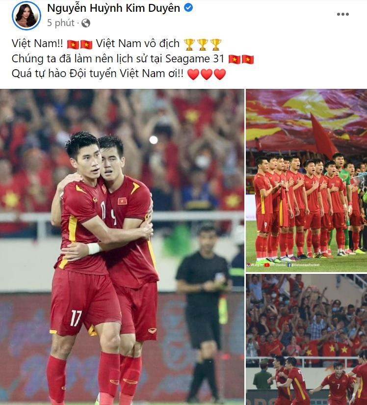 Sao Việt ăn mừng U23 Việt Nam: Nam Thư khô máu sân Mỹ Đình-4