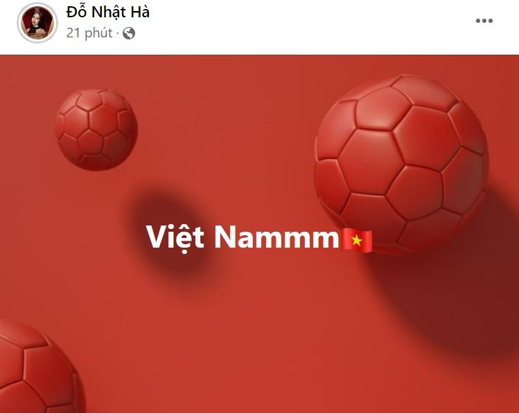 Sao Việt ăn mừng U23 Việt Nam: Nam Thư khô máu sân Mỹ Đình-9