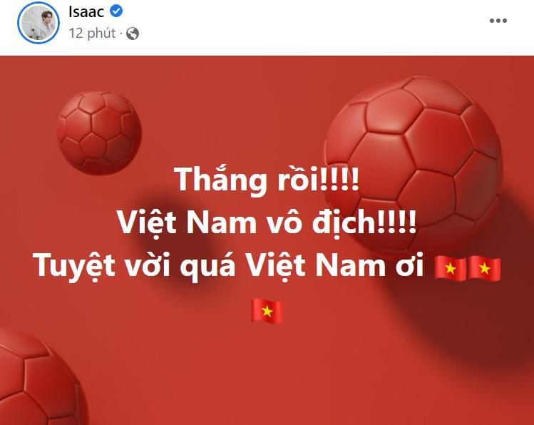 Sao Việt ăn mừng U23 Việt Nam: Nam Thư khô máu sân Mỹ Đình-13