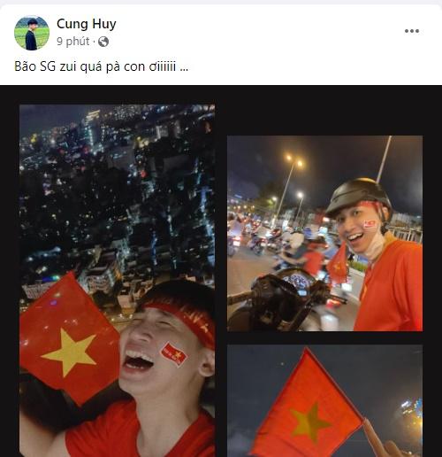 Cổ vũ U23 Việt Nam, Cường Đô La khiến con gái khóc thét-6