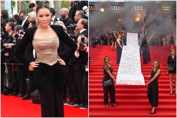 Lý Nhã Kỳ bất ngờ hủy toàn bộ lịch trình tại Cannes 2022-9