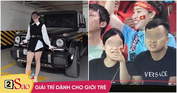 The girl accused of adultery while watching the 31st SEA Games final checked in with G63