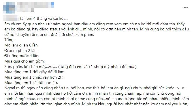 Chầy mặt tán suốt 4 tháng, nào ngờ em nói câu ác lắm chứ không vừa-1