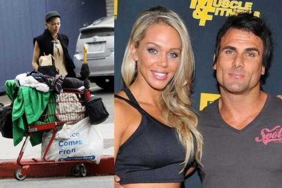 Cuộc sống của người mẫu Mỹ phải lục thùng rác tìm thức ăn