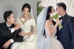 Karen Nguyễn mặc váy cưới được đính kết hơn 1.000 viên pha lê-10
