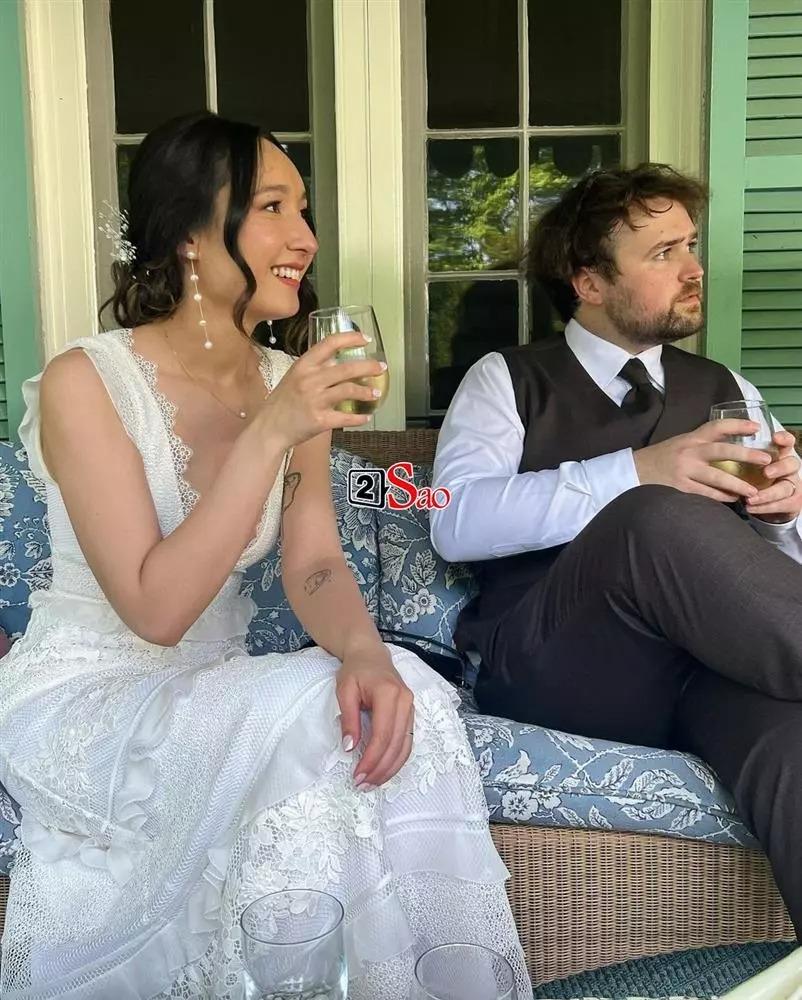 Diva Mỹ Linh mặc áo dài lụng thụng trong đám cưới Anna Trương-3