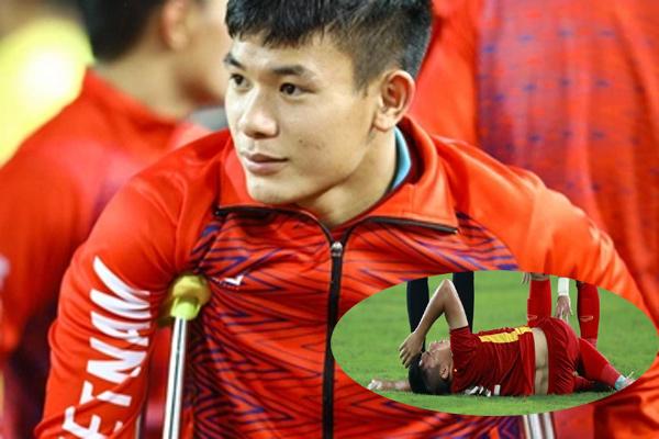 Le Van Xuan U23 Vietnam was seriously injured and went abroad for surgery