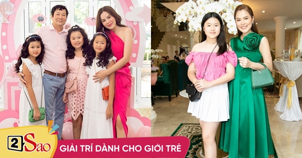 The daughter inherited 300 billion from Phuong Le, 12 years old, but as tall as her mother