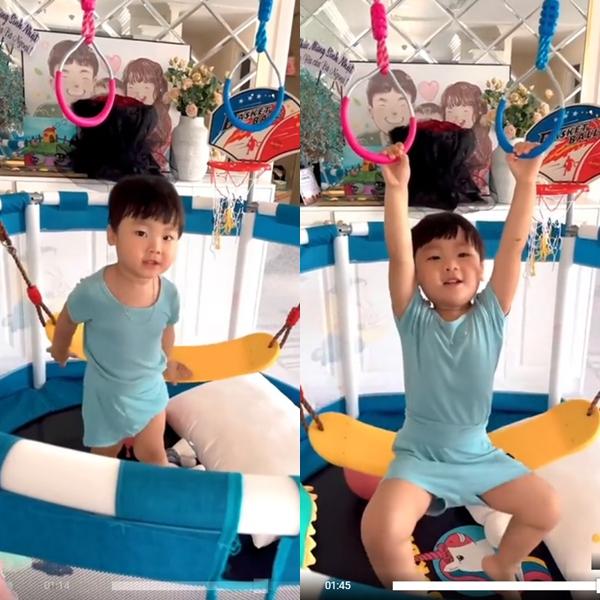 Quý tử Hòa Minzy khóc níu chân mẹ, dân mạng tràn vào xót xa-6