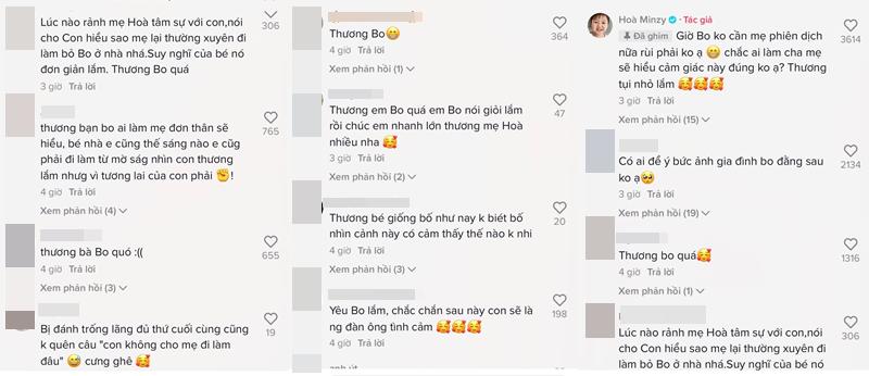 Quý tử Hòa Minzy khóc níu chân mẹ, dân mạng tràn vào xót xa-7