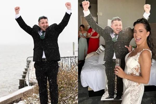 Cô dâu 19 như hoa hậu cưới chồng già xấu, chú rể hé lộ tuyệt chiêu-3