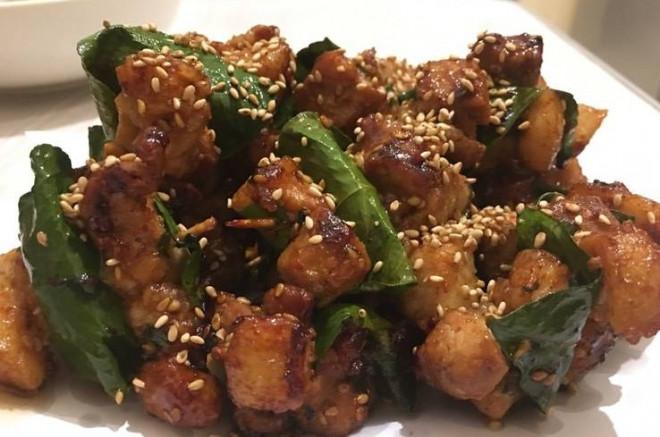 Thơm lừng thịt heo nướng lá chanh-3