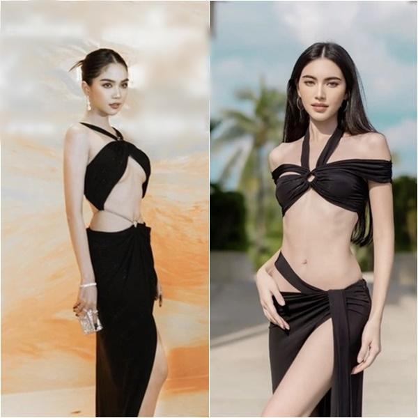 Ngọc Trinh cân đẹp 2 mỹ nhân hot nhất Thái Lan khi đụng hàng-8