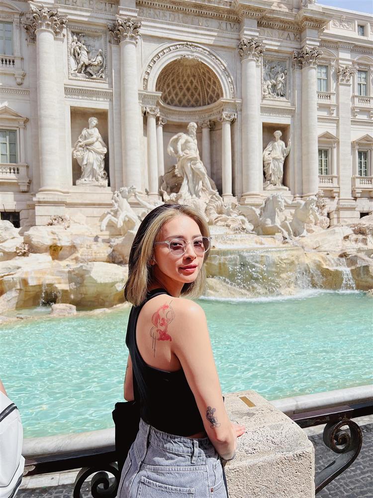 Ngô Thanh Vân hiếm hoi khoe hình xăm cá đôi, liên quan Huy Trần?-1