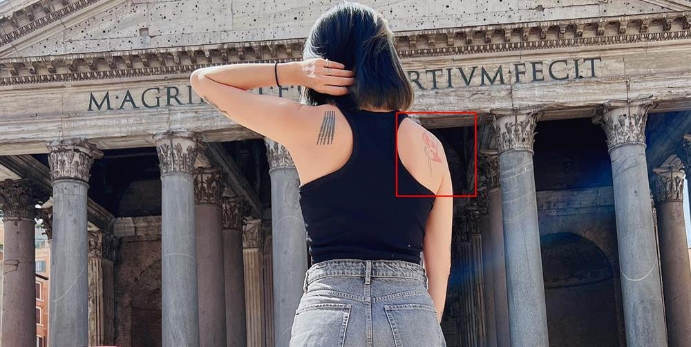 Ngô Thanh Vân hiếm hoi khoe hình xăm cá đôi, liên quan Huy Trần?-2