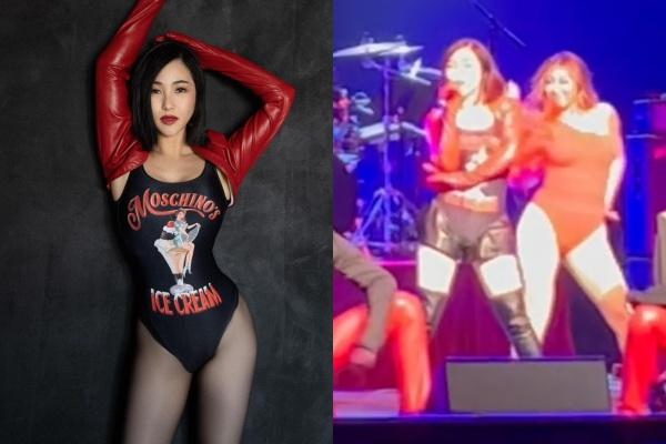 Hương Tràm bị chỉ trích mặc áo dài lạc quẻ vì quần da bó, giày thể thao-10