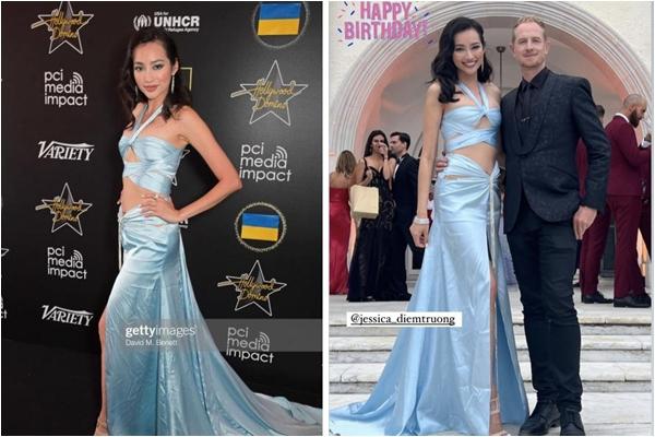 Trúc Diễm lại mặc đầm nhăn nhúm kém sang dự tiệc tiền Emmy-10