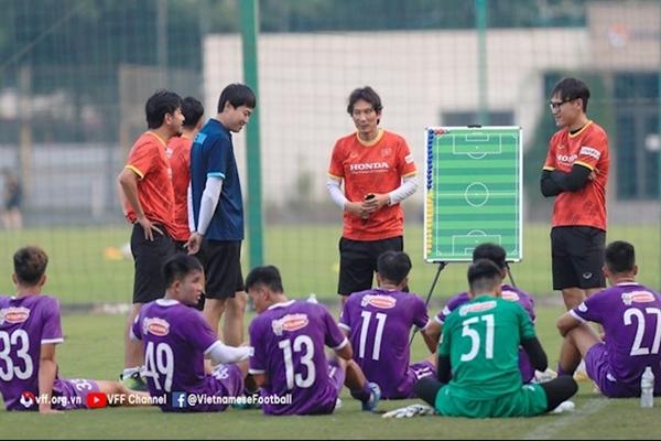 What diagram does Vietnam U23 play when there is no longer Coach Park Hang-seo?