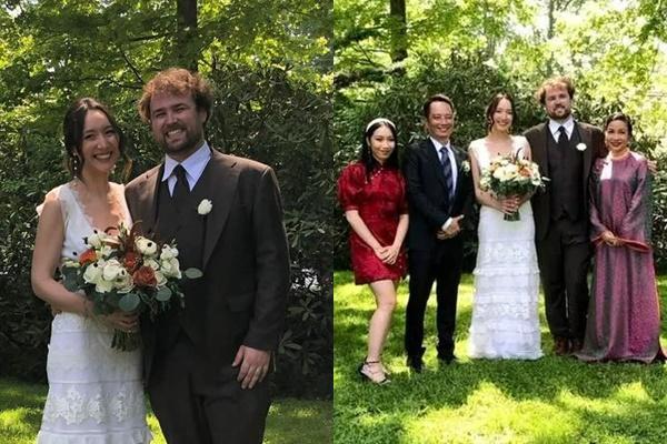 Mỹ Linh - Anh Quân hiếm hoi xuất hiện cùng rể mới ngoại quốc-5