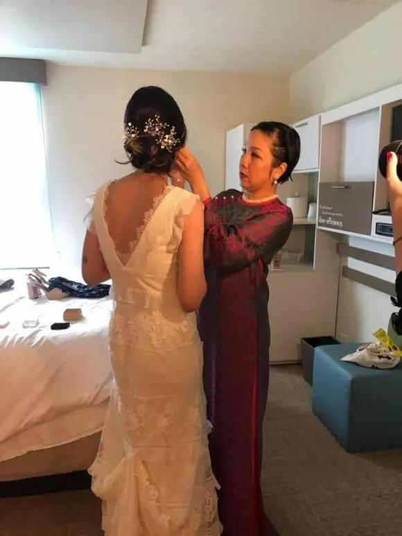 Anna Truong's wedding: My Linh was lost in the countryside, Anh Quan acted strangely-2