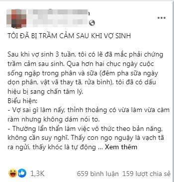 Sau 3 tuần ngập trong phân và sữa, anh chồng thành thầy chăm con-1