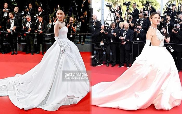 Hương Giang bị soi copy Thiên thần Victorias Secret ở Cannes-7