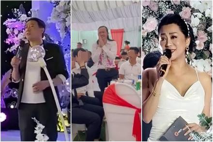 Sao Việt đi đám cưới: Người bị ngó lơ, người bị đuổi về