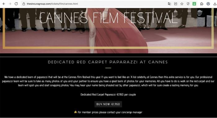 Black market tickets are rampant, only a few thousand Euros can be strutted at Cannes Film Festival-7