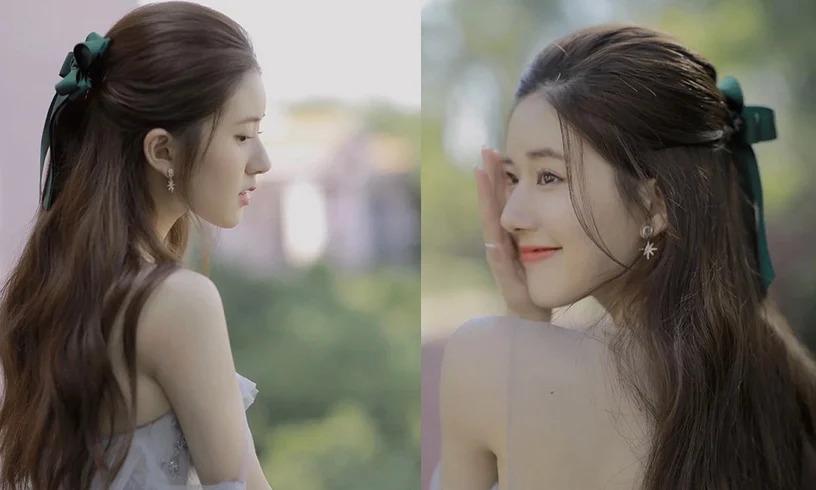 Nàng mặt tròn học ngay Triệu Lộ Tư 5 kiểu buộc tóc cực xinh-7