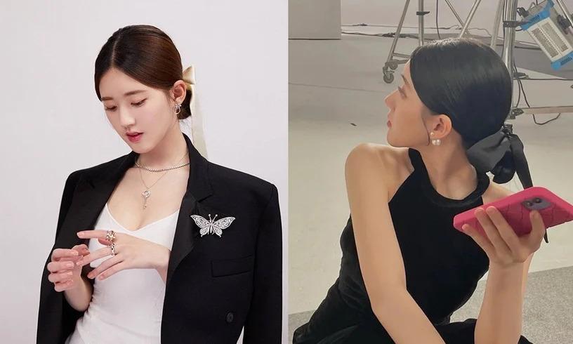 Nàng mặt tròn học ngay Triệu Lộ Tư 5 kiểu buộc tóc cực xinh-9