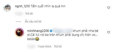 Minh Hằng vừa khoe eo đã phải đính chính về vòng 2 tròn vo-4