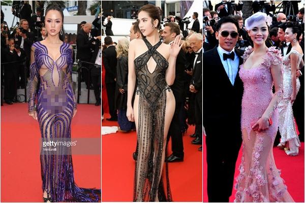 12 năm sao Việt đi Cannes: Có người LỐ hơn Ngọc Trinh-1