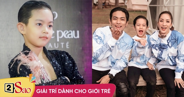 On the red carpet alone, Khanh Thi’s son is still as bright as a star