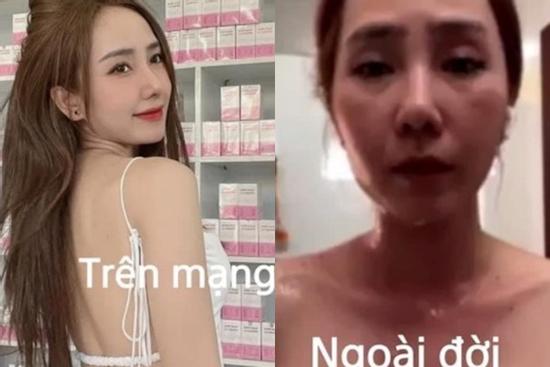 Ngã ngửa nhan sắc thật của hot tiktoker 'Ball và mẹ Trân'