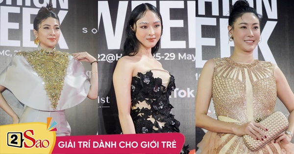 Truong Ho Phuong Nga is still beautiful, old Crystal is on the red carpet
