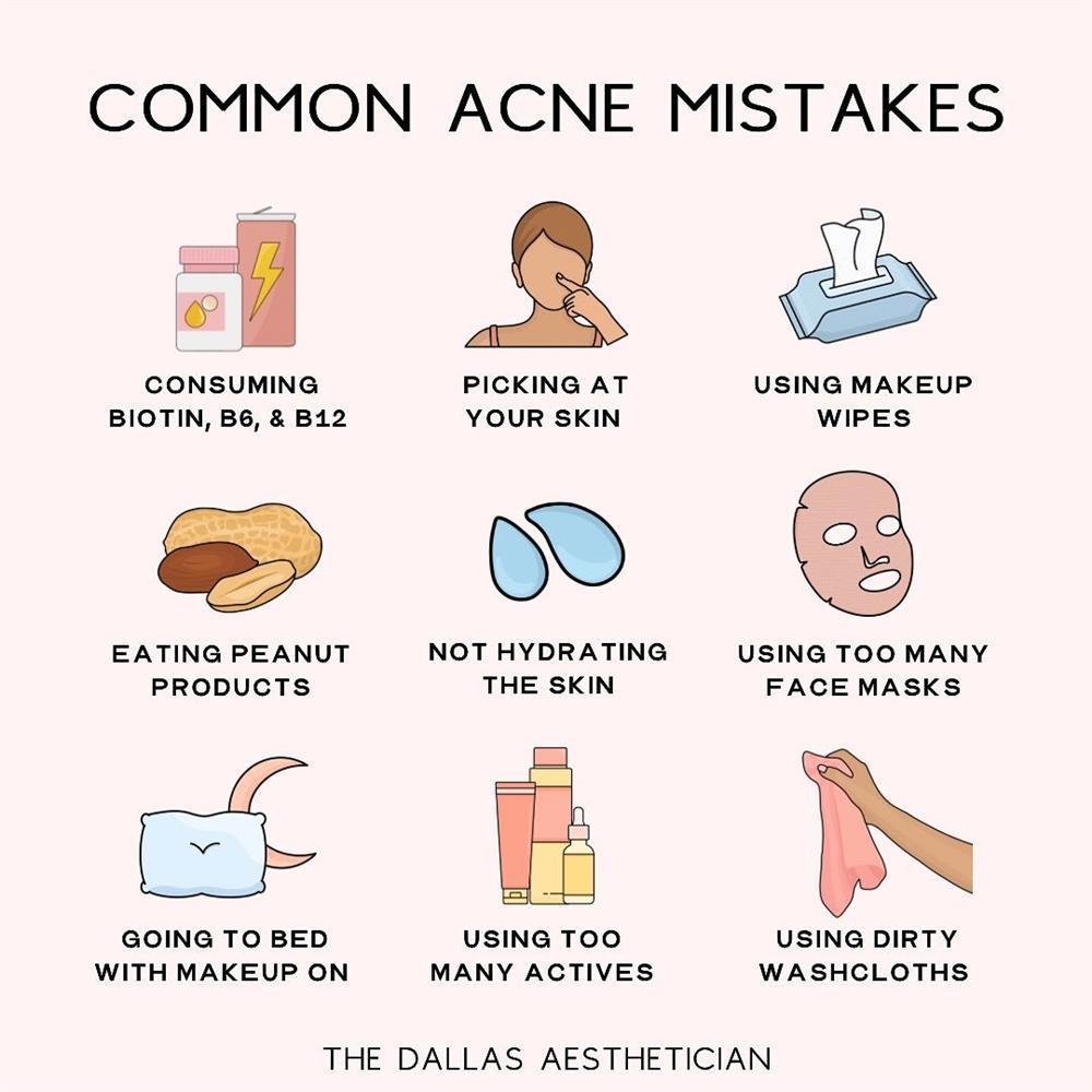 Thói quen khiến da mụn thêm nặng-1