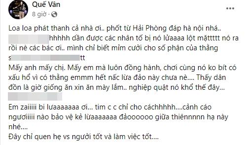 Tình cũ bị Quế Vân tố phụ bạc, lừa đảo giờ giống ăn mày?-1