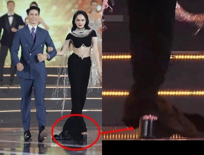 Những đôi giày cà kheo siêu khủng: Hòa Minzy ăn gian thêm 30cm-5