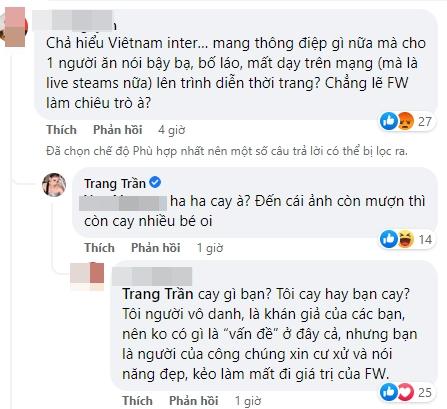 Trang Trần bị đay nghiến khi bước lên thảm đỏ Tuần lễ Thời trang-4