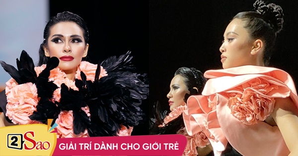 Tieu Vy is not the right type to act in a double vedette with Miss Earth