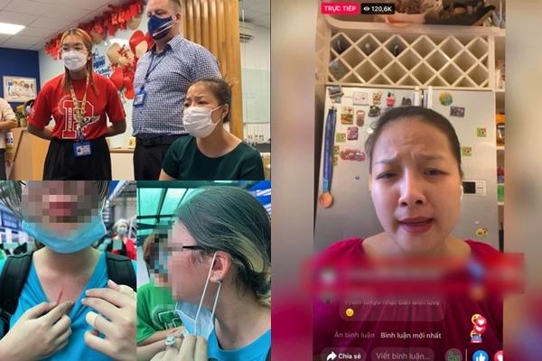 Nữ sinh đánh con gái Thủy Bi lạy lục đừng khủng bố-4