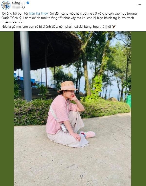 Hằng Túi nhắn mẹ đơn thân Thủy Bi phải hóa thú-3