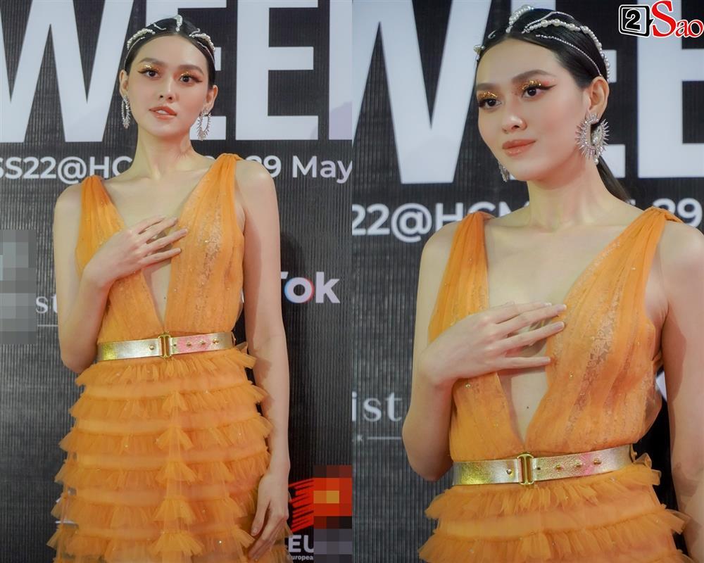 Hotgirl trứng rán ngã ngửa trên thảm đỏ, Tường San lo hớ hênh-6