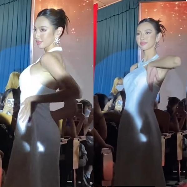 Thùy Tiên lần đầu tái hiện màn catwalk chấn động Miss Grand-1
