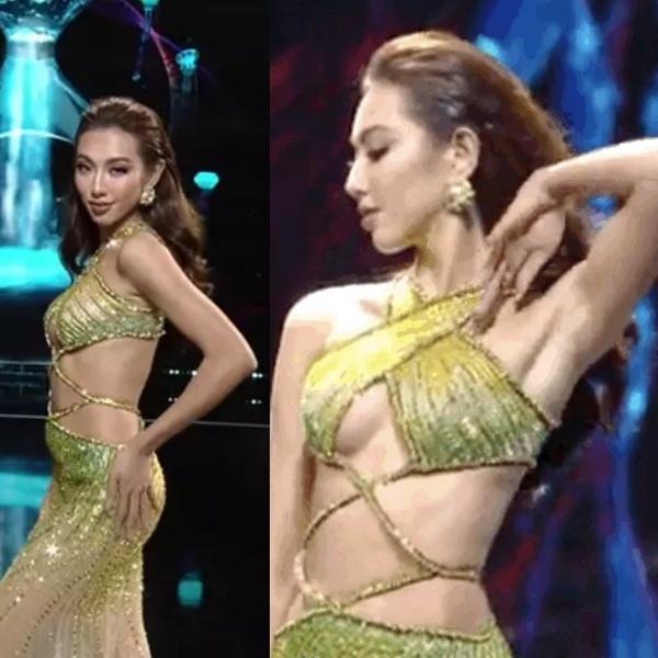 Thuy Tien first recreated the shocking catwalk Miss Grand-4