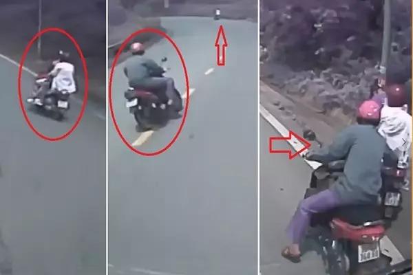 The hero recounts the moment he saved a motorbike that lost its brakes going down Tam Dao pass